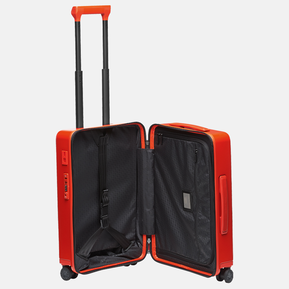 Porsche Design Roadster Hardcase koffer S lava orange bij Duifhuizen