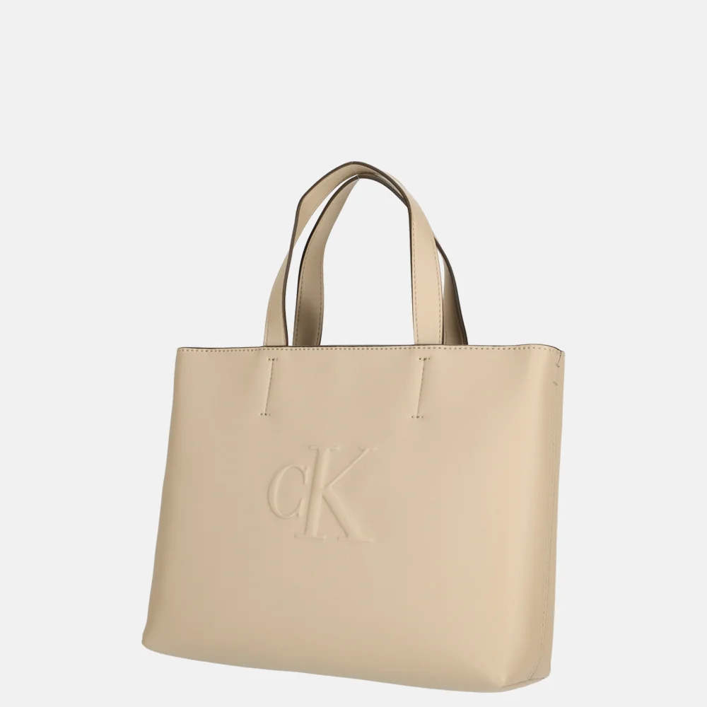 Calvin Klein Sculpted mini handtas crockery bij Duifhuizen