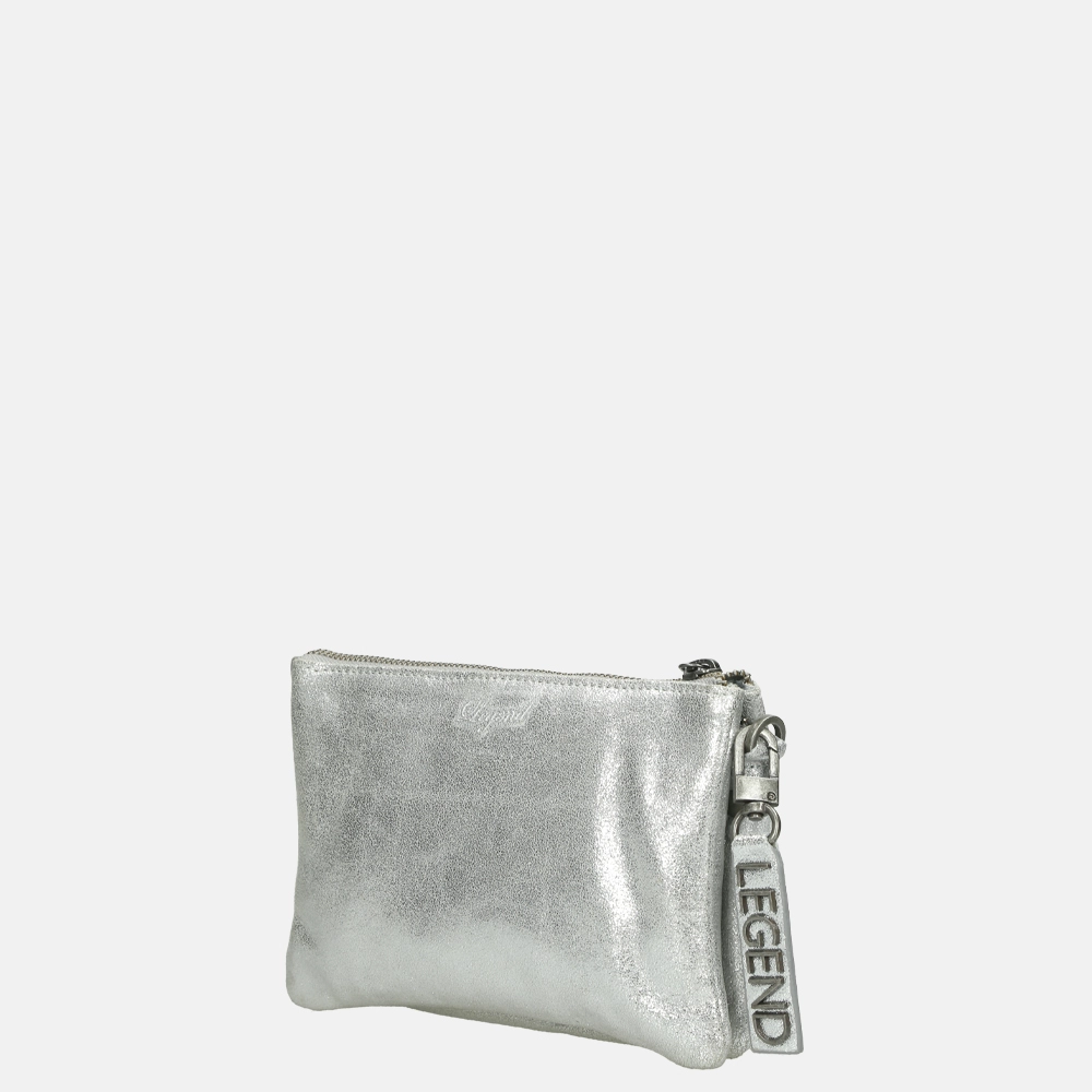 Legend Como clutch/crossbody tas silver bij Duifhuizen