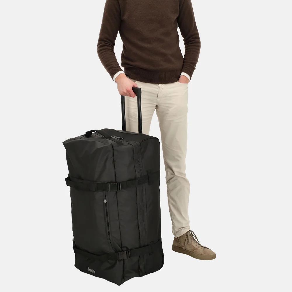 Beagles Dubbeldekker reistas op wielen 76 cm zwart bij Duifhuizen