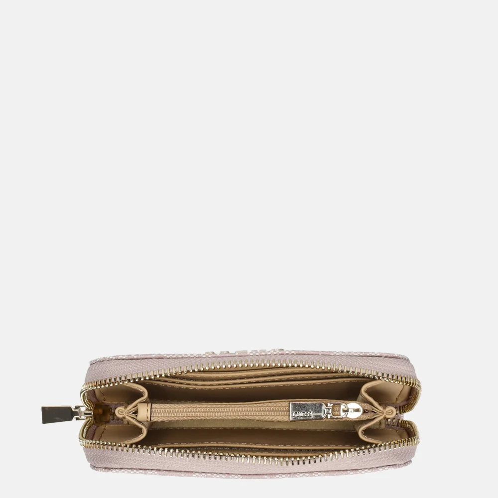 Guess Zamira portemonnee orchid logo bij Duifhuizen