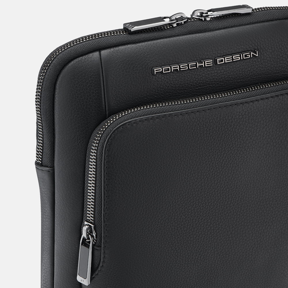 Porsche Design Roadster schoudertas S black bij Duifhuizen