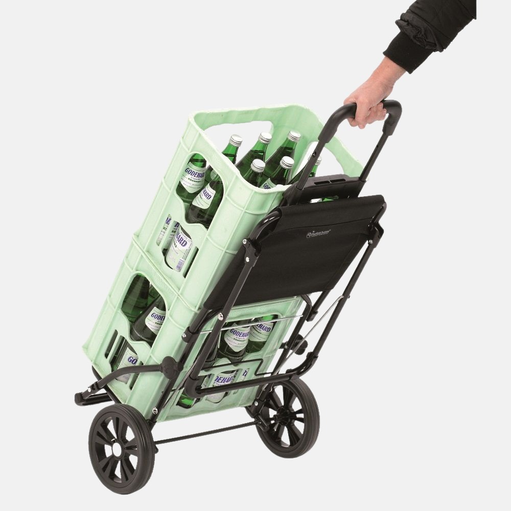 Andersen Komfort Shopper Senta Stoel boodschappentrolley zwart bij Duifhuizen