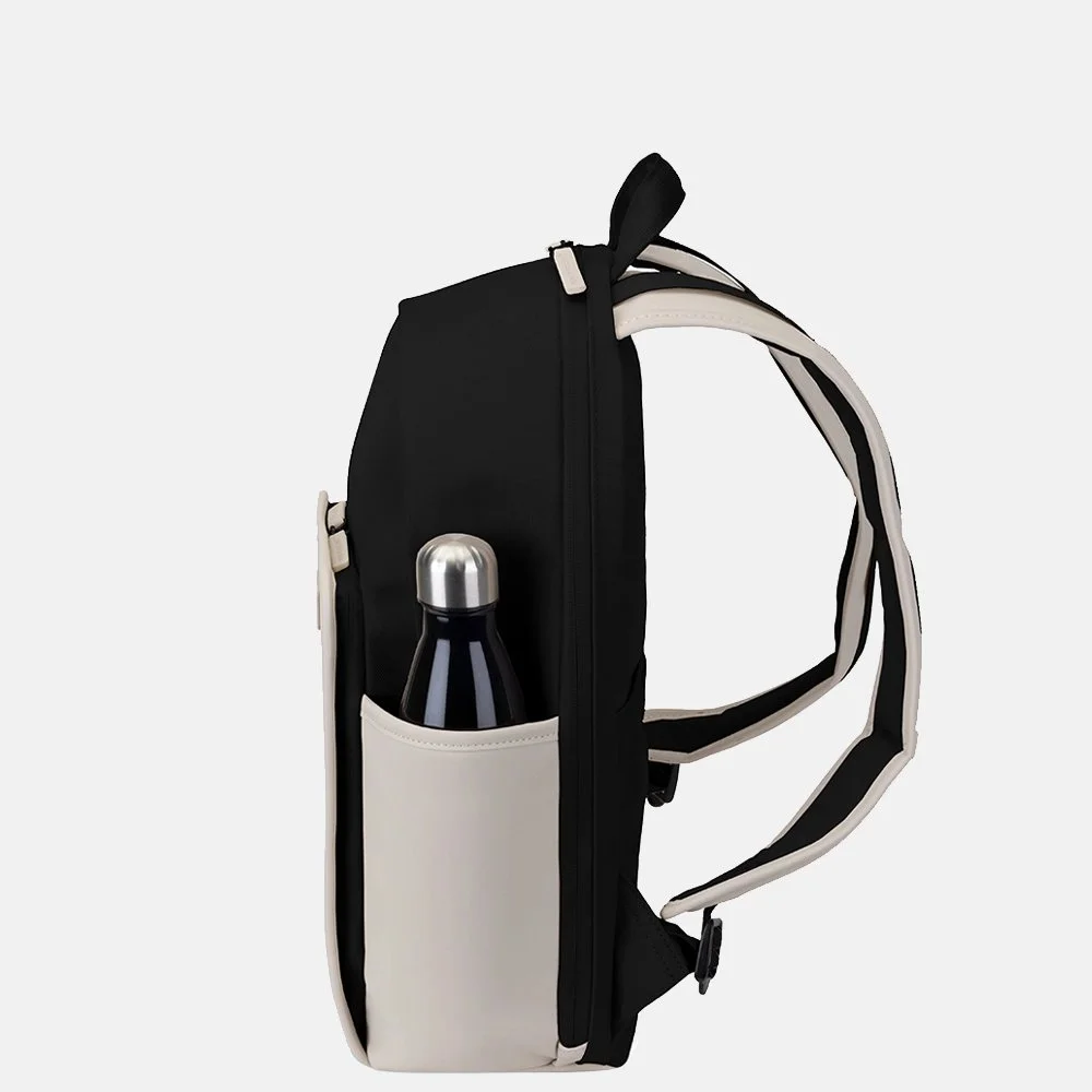 Kapten & Son Aalborg rugzak cream black bij Duifhuizen