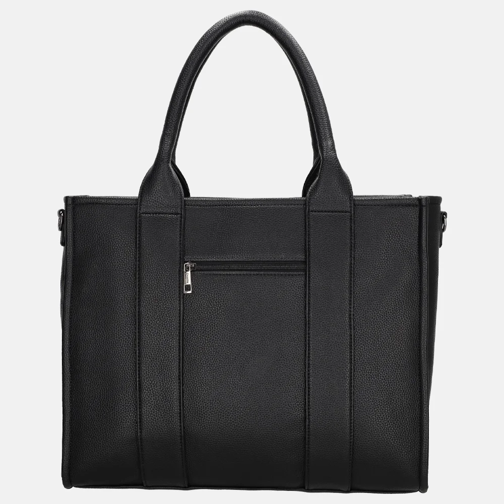 Charm London laptoptas 15 inch zwart bij Duifhuizen