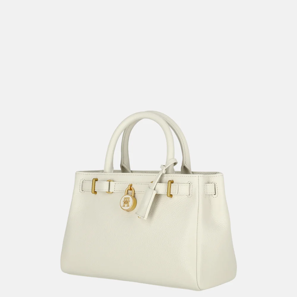 Tommy Hilfiger American Icon mini handtas soft cream bij Duifhuizen