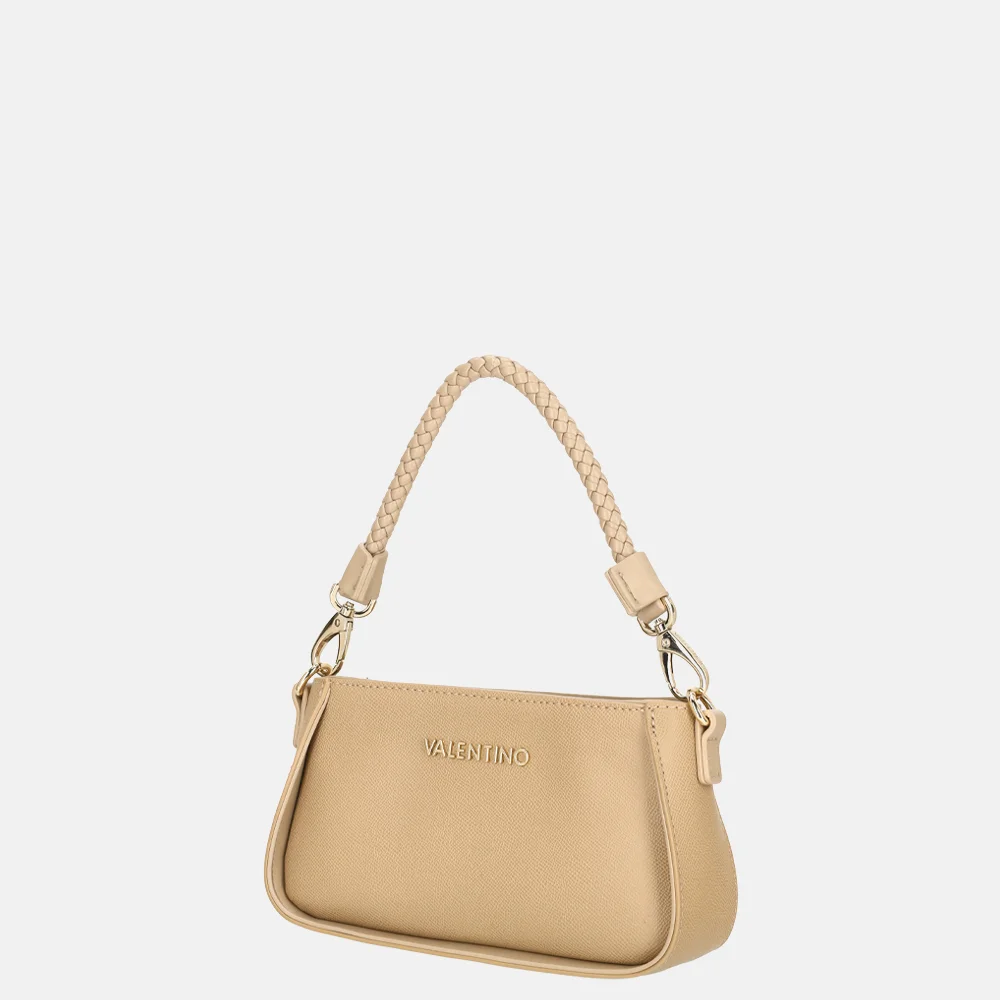 Valentino Bags Eris Re schoudertas gevlochten beige bij Duifhuizen