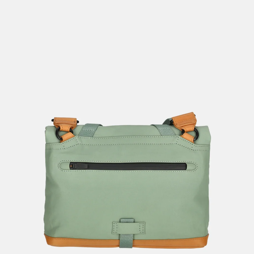 Aunts and Uncles Japan Yao rolltop crossbody tas sage green bij Duifhuizen