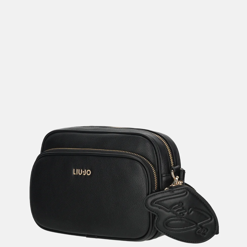Liu Jo Achala camera case crossbody tas M nero bij Duifhuizen