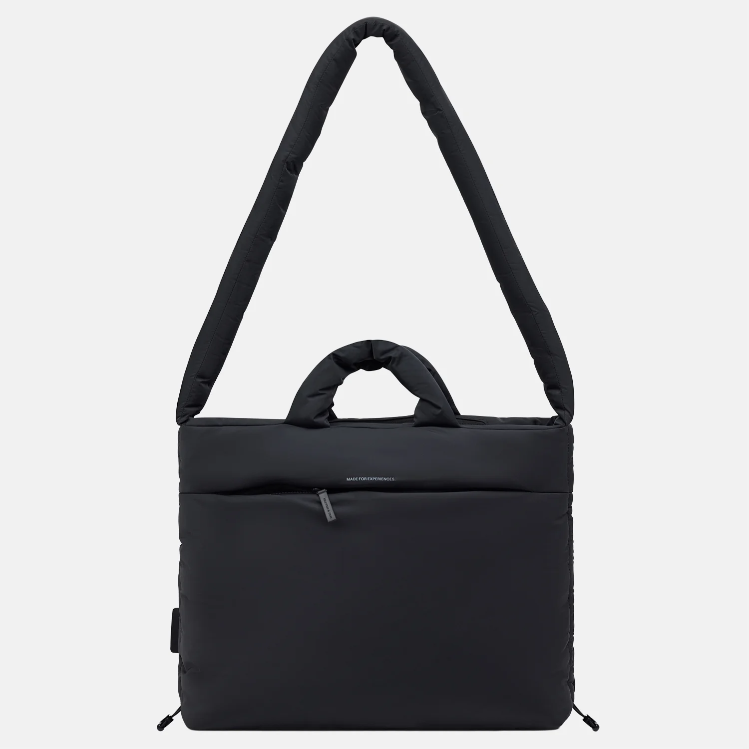 Kapten & Son Skara Cloud Pro shopper 16 inch all black bij Duifhuizen