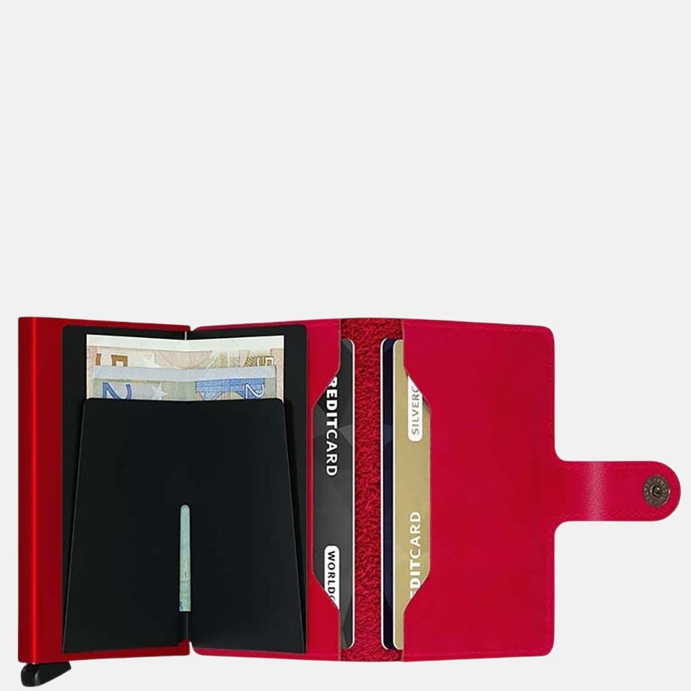 Secrid Miniwallet pasjeshouder original red-red bij Duifhuizen