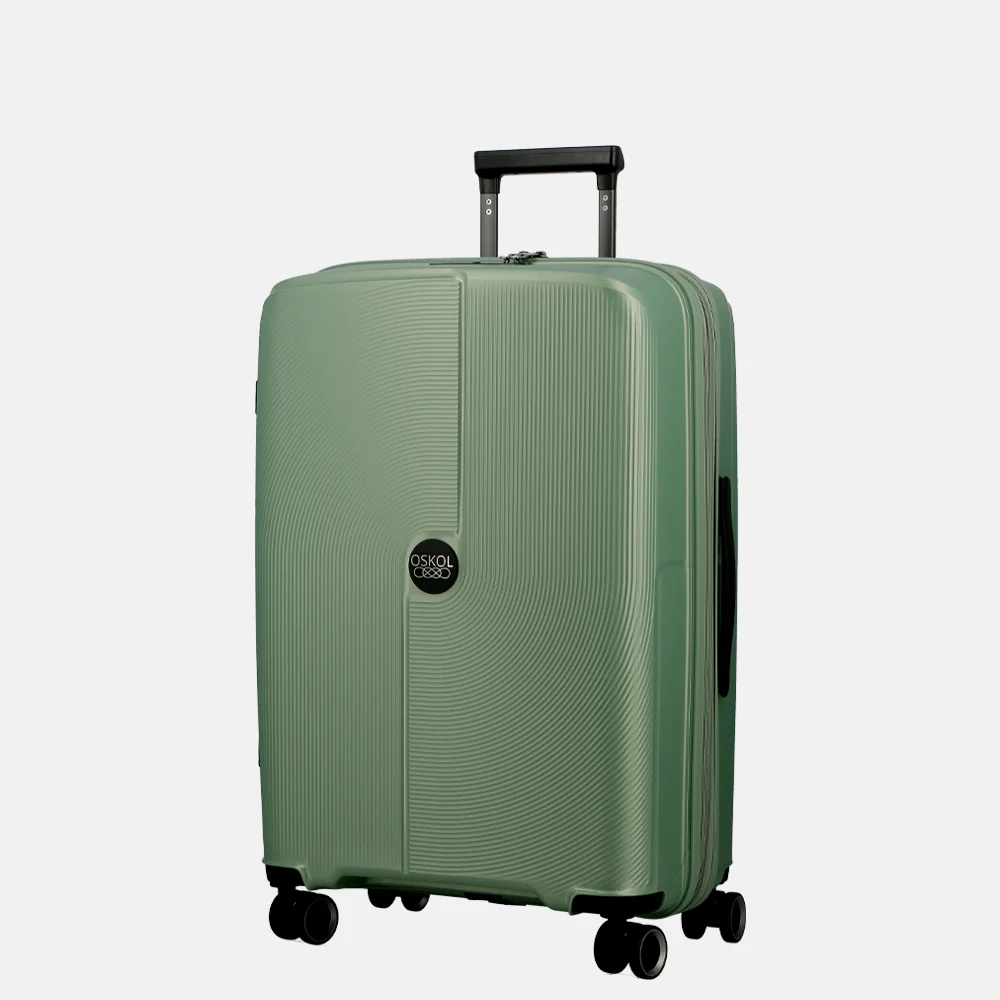 Jump Oskol reiskoffer 67 cm expandable vert bij Duifhuizen