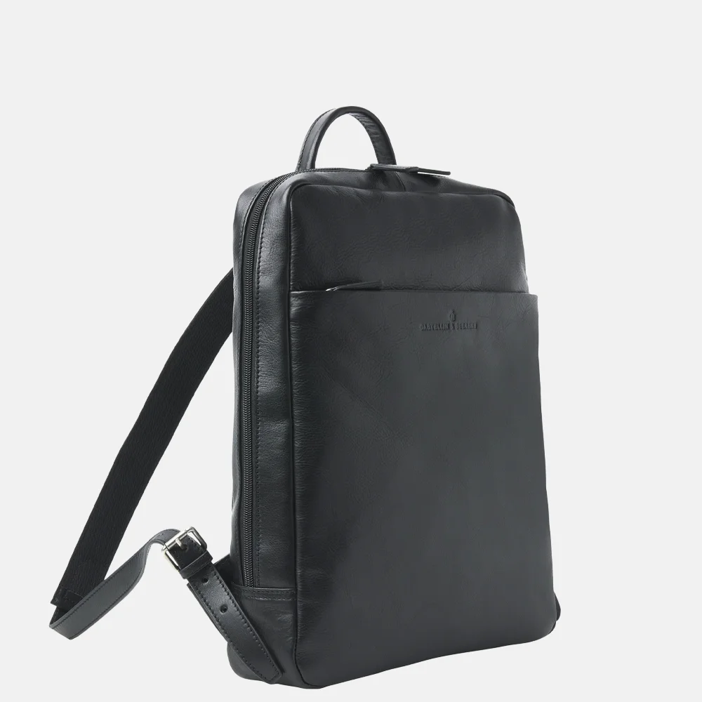 Castelijn en Beerens laptoprugzak 15 inch zwart bij Duifhuizen