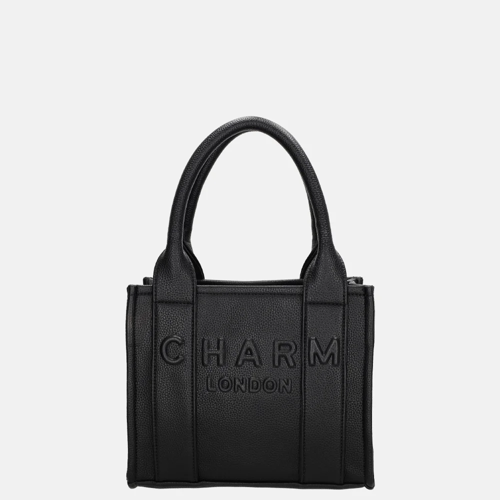 Charm London shopper S zwart bij Duifhuizen