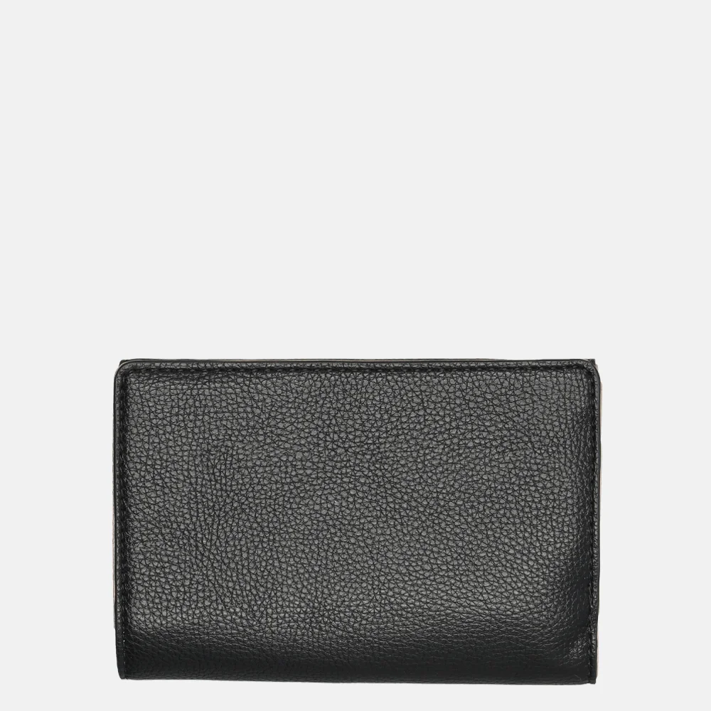 Liu Jo Caliwen overslagportemonnee trifold M nero bij Duifhuizen