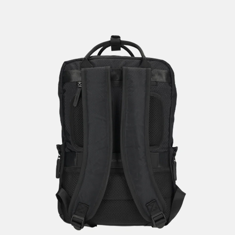 New Rebels Trondheim rugzak 15 inch black bij Duifhuizen