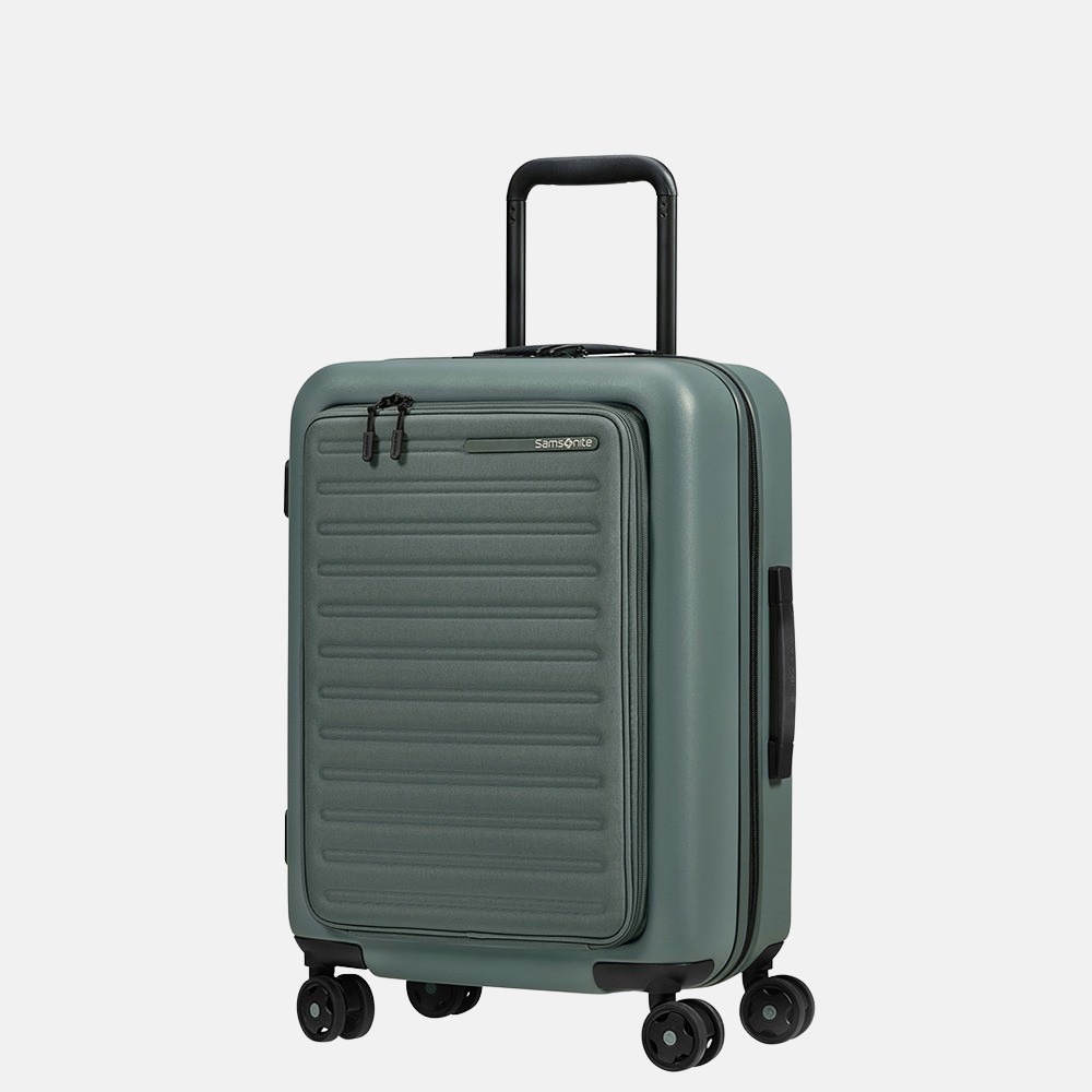 Samsonite StackD handbagage spinner 55 cm forest bij Duifhuizen