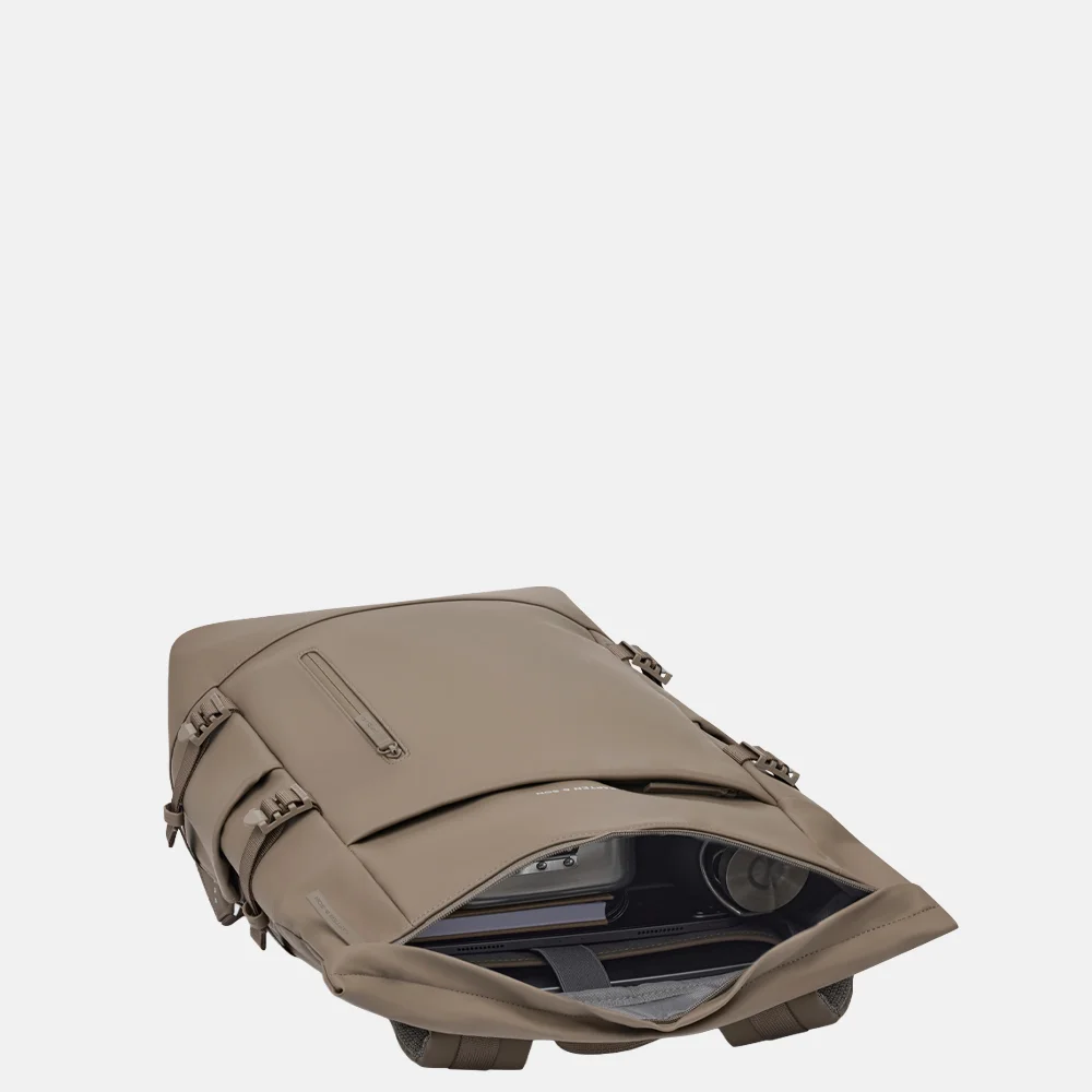 Kapten & Son Helsinki PRO rugzak 15 inch walnut bij Duifhuizen