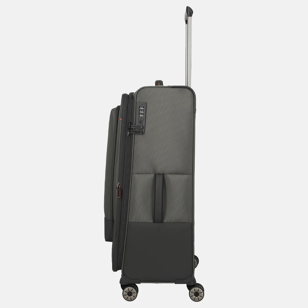 Travelite Crosslite 5.0 reiskoffer 77 cm L dark olive bij Duifhuizen