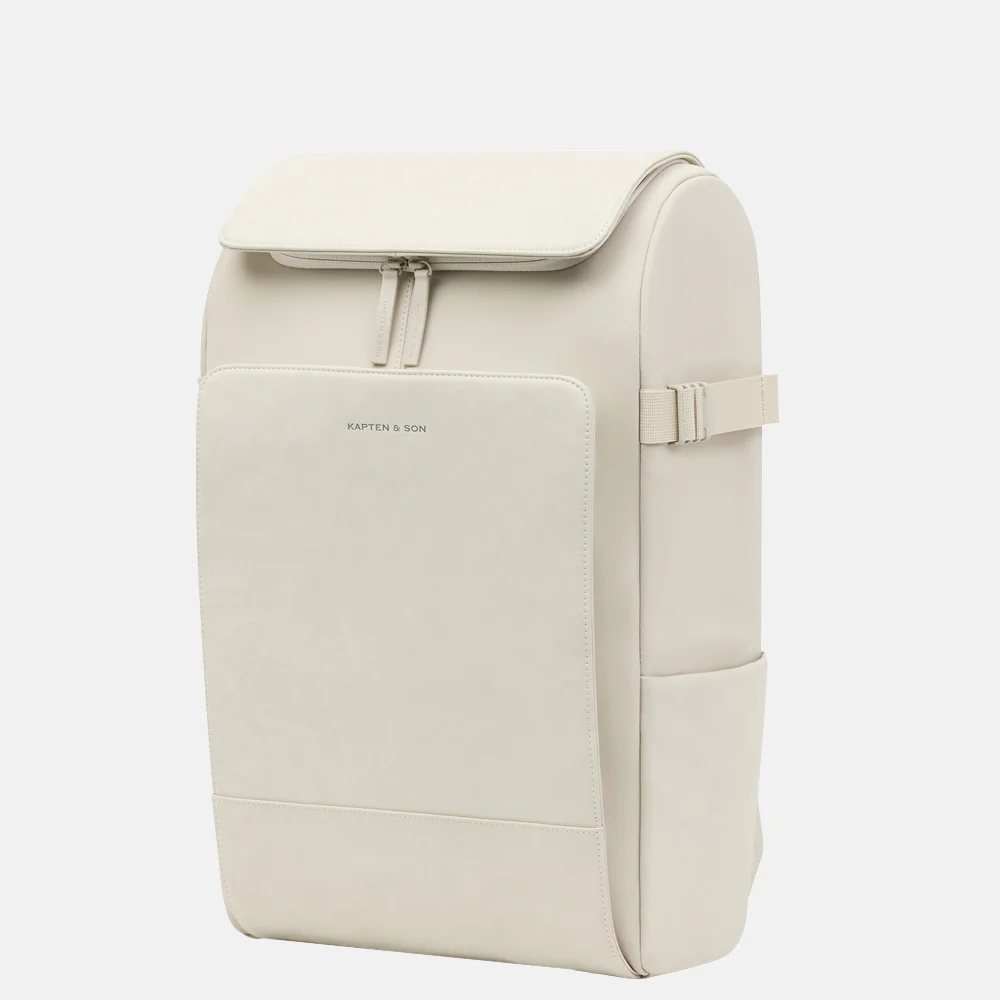 Kapten & Son Bali Pro rugzak 16 inch sandstone bij Duifhuizen