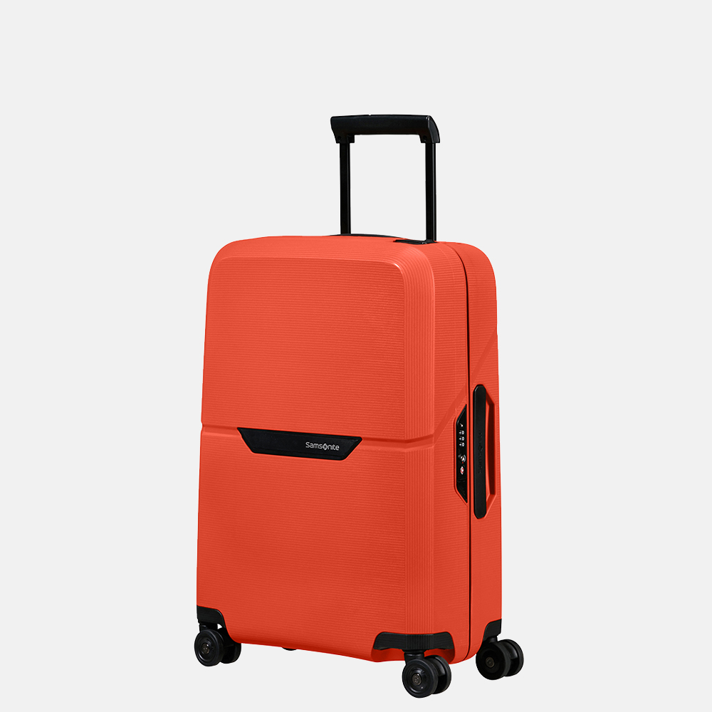 Samsonite Magnum ECO handbagage koffer 55 cm bright orange bij Duifhuizen