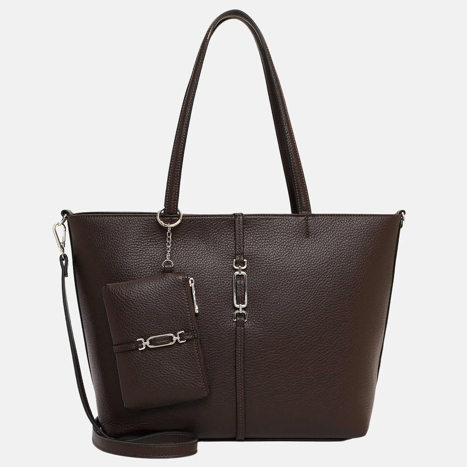 Emily & Noah Lewe shopper brown
