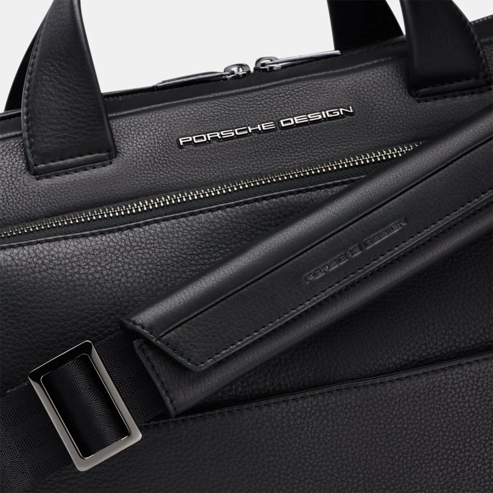 Porsche Design Roadster laptoptas M black bij Duifhuizen
