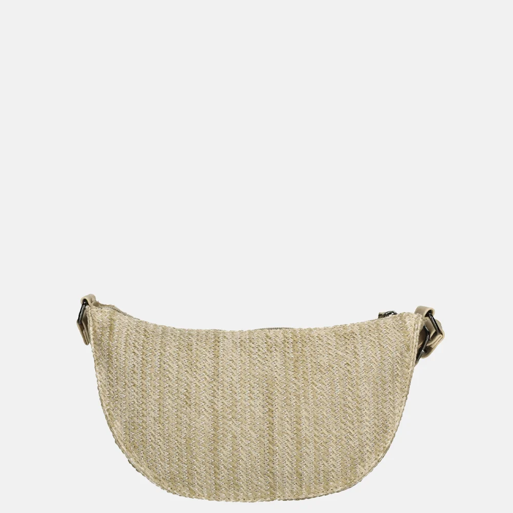 Enrico Benetti Raffia Banana crossbody tas natuur bij Duifhuizen