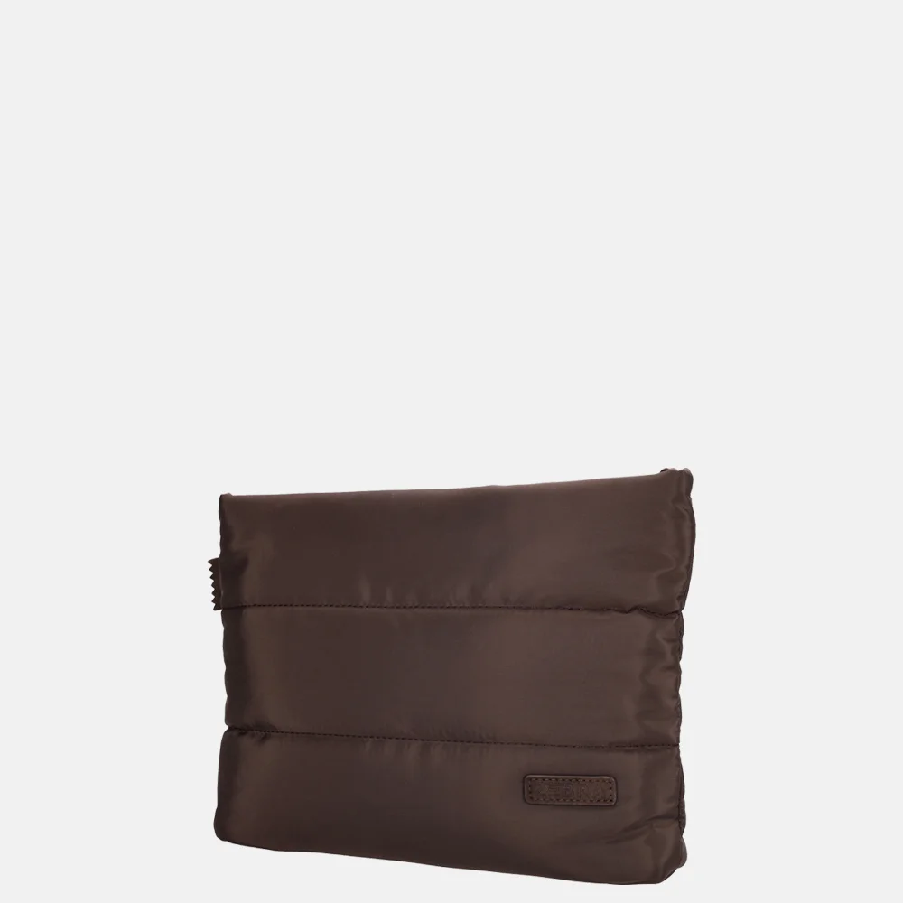 Zebra Trends crossbody tas donkerbruin bij Duifhuizen