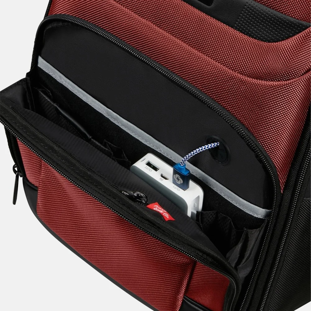 Samsonite Pro-Dlx 6 rugzak 14.1 inch red bij Duifhuizen