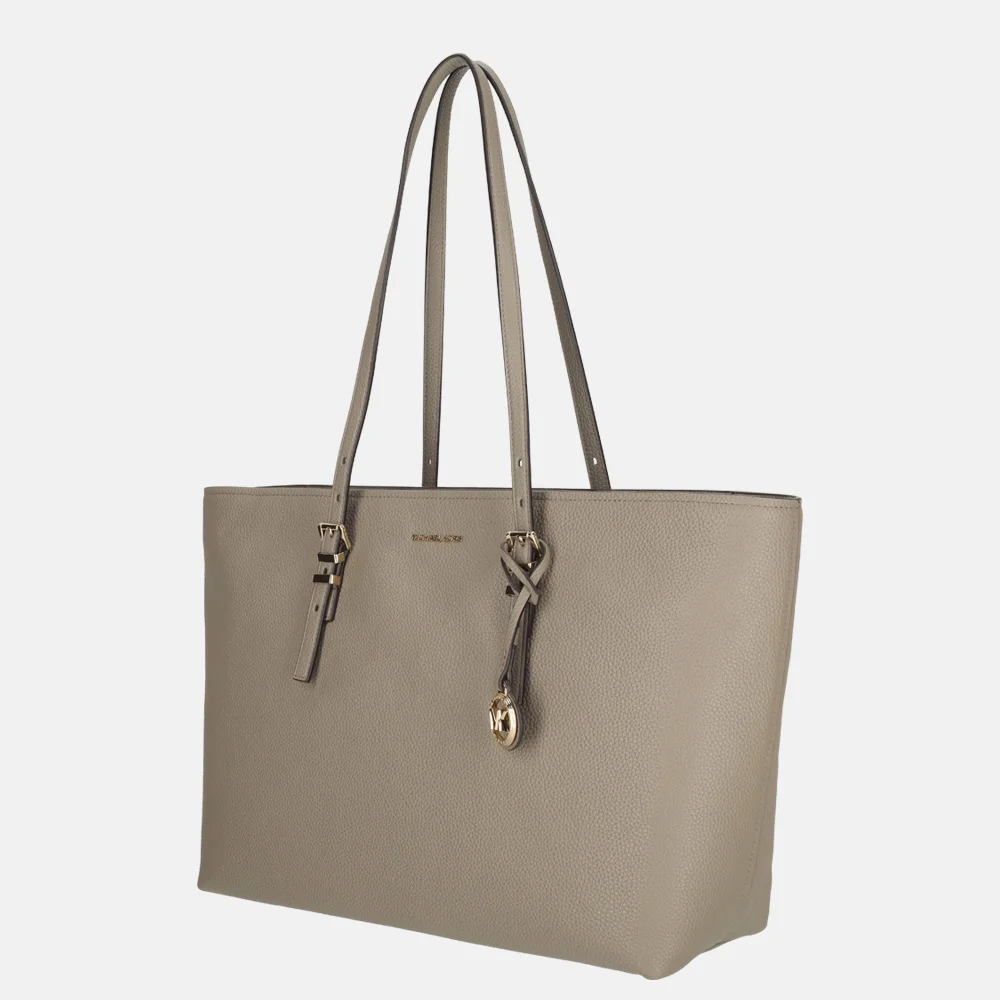 Michael Kors Quinn shopper L birch bij Duifhuizen