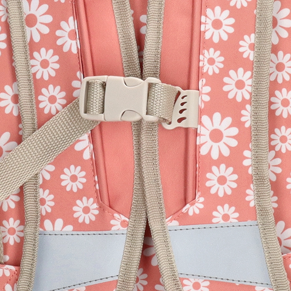 Zebra Trends daisy flower kinderrugzak M roze bij Duifhuizen