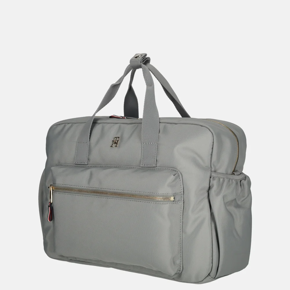 Tommy Hilfiger luiertas universal grey bij Duifhuizen