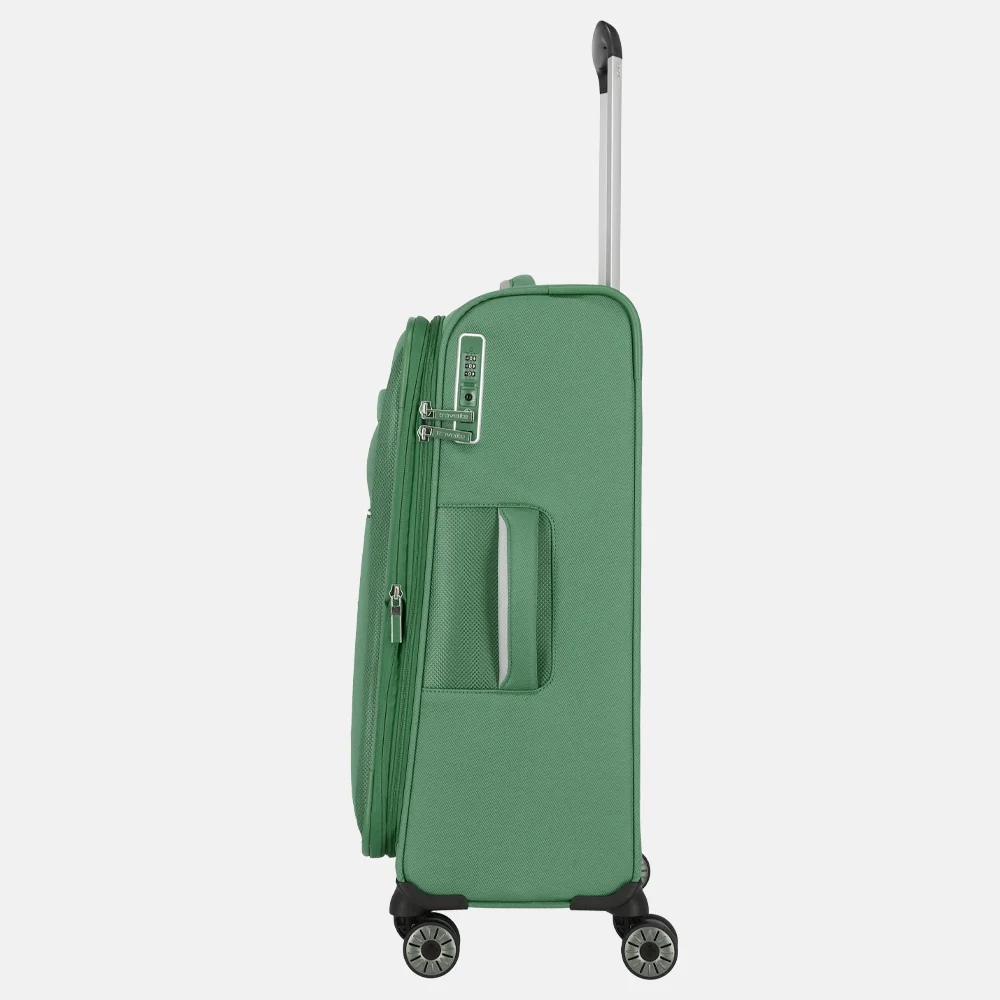Travelite Miigo koffer 67 cm green bij Duifhuizen