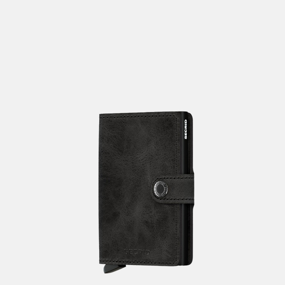 Secrid Miniwallet pasjeshouder black vintage