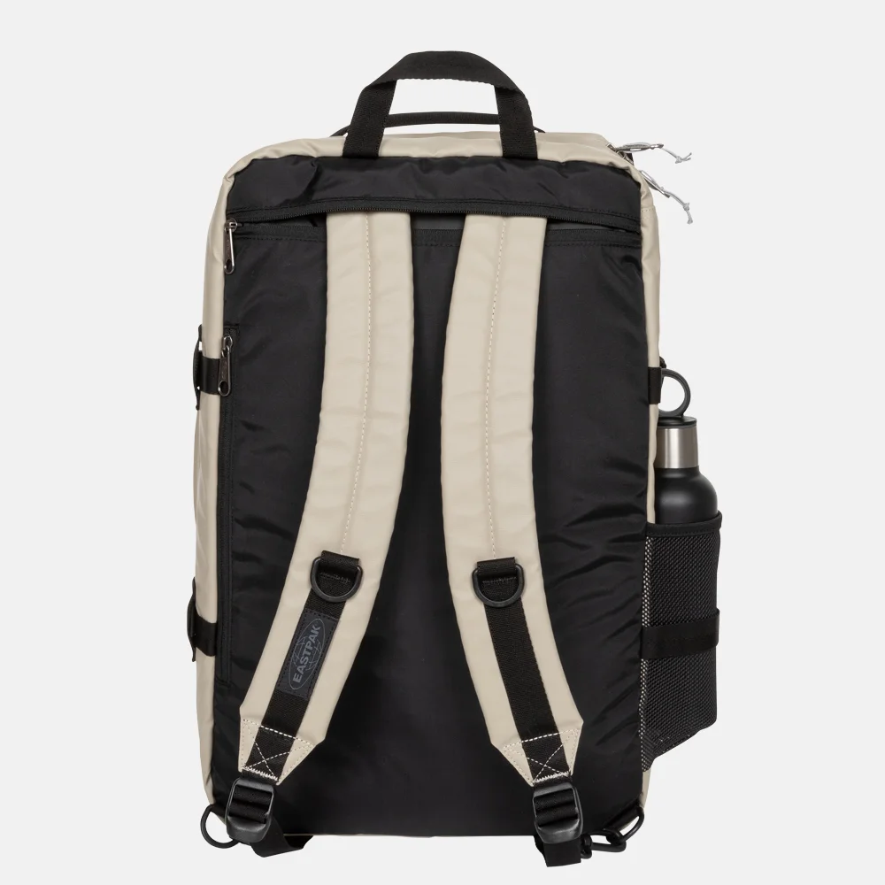 Eastpak Tarp rugzak 17 inch tarp beige bij Duifhuizen