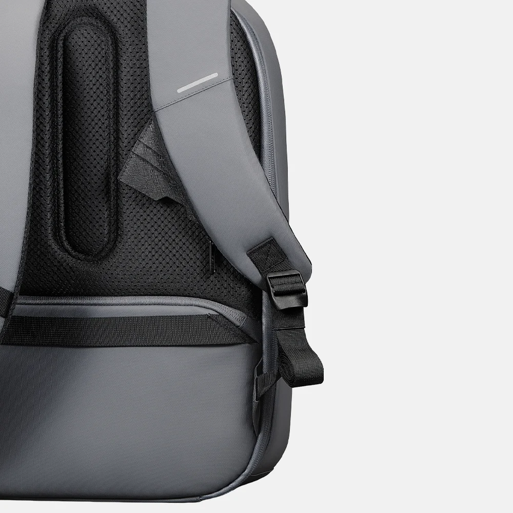 XD Design Bobby Edge laptoprugzak antidiefstal 16 inch grey bij Duifhuizen