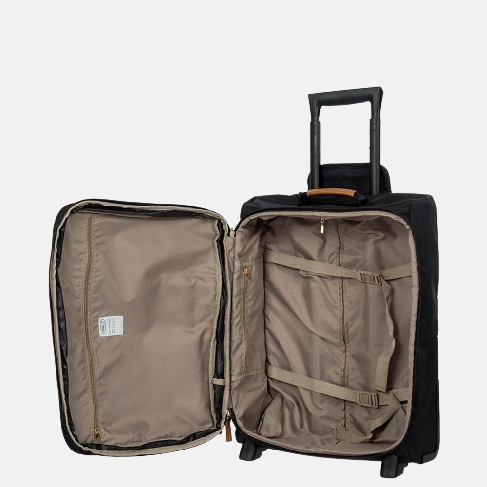 Bric's X-Travel koffer 50 cm nero bij Duifhuizen