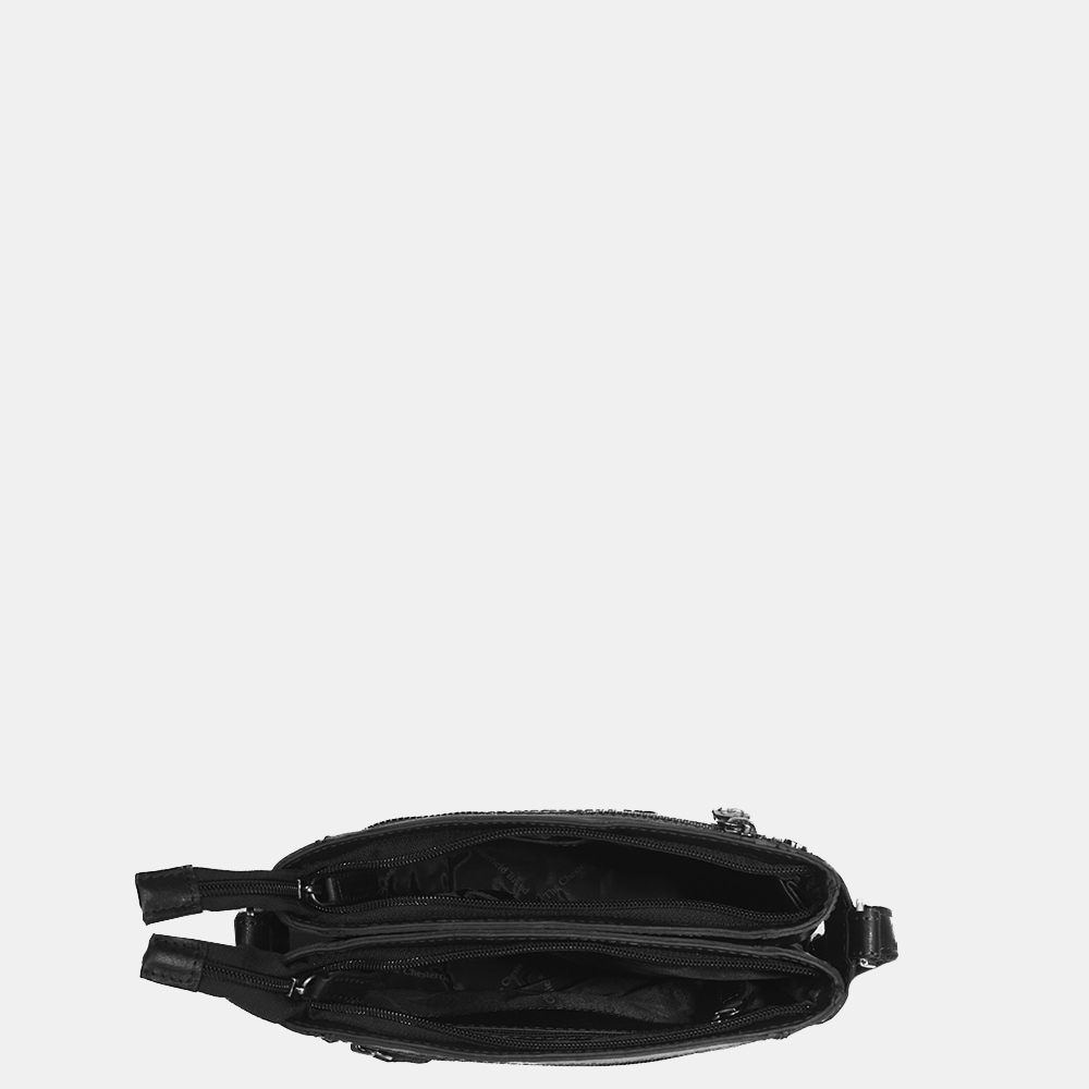 Chesterfield Laos schoudertas black bij Duifhuizen