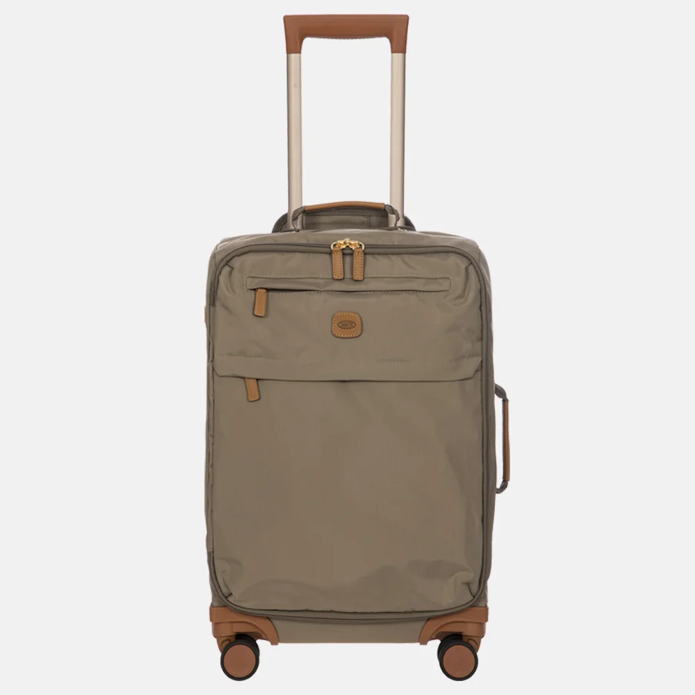 Bric's X-Travel handbagage koffer 55 cm nut bij Duifhuizen