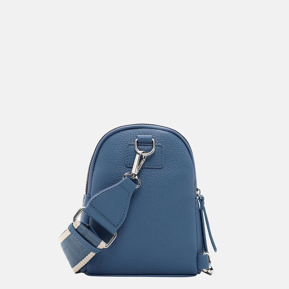 Emily & Noah Elena crossbody tas denim bij Duifhuizen