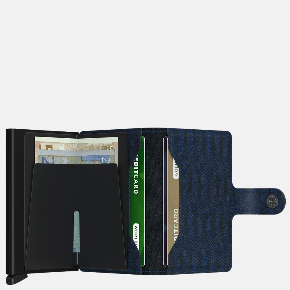 Secrid Miniwallet pasjeshouder dash navy bij Duifhuizen