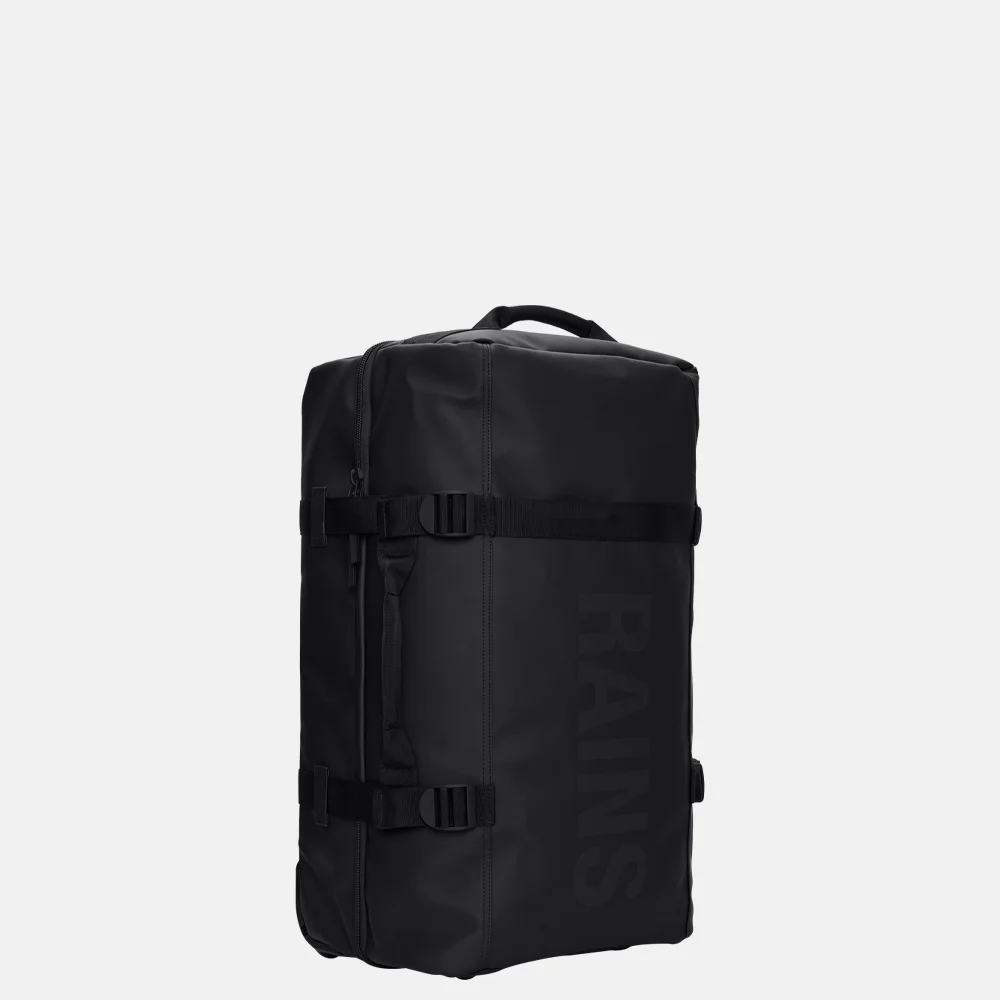 Rains Travel Bag reistas L black bij Duifhuizen