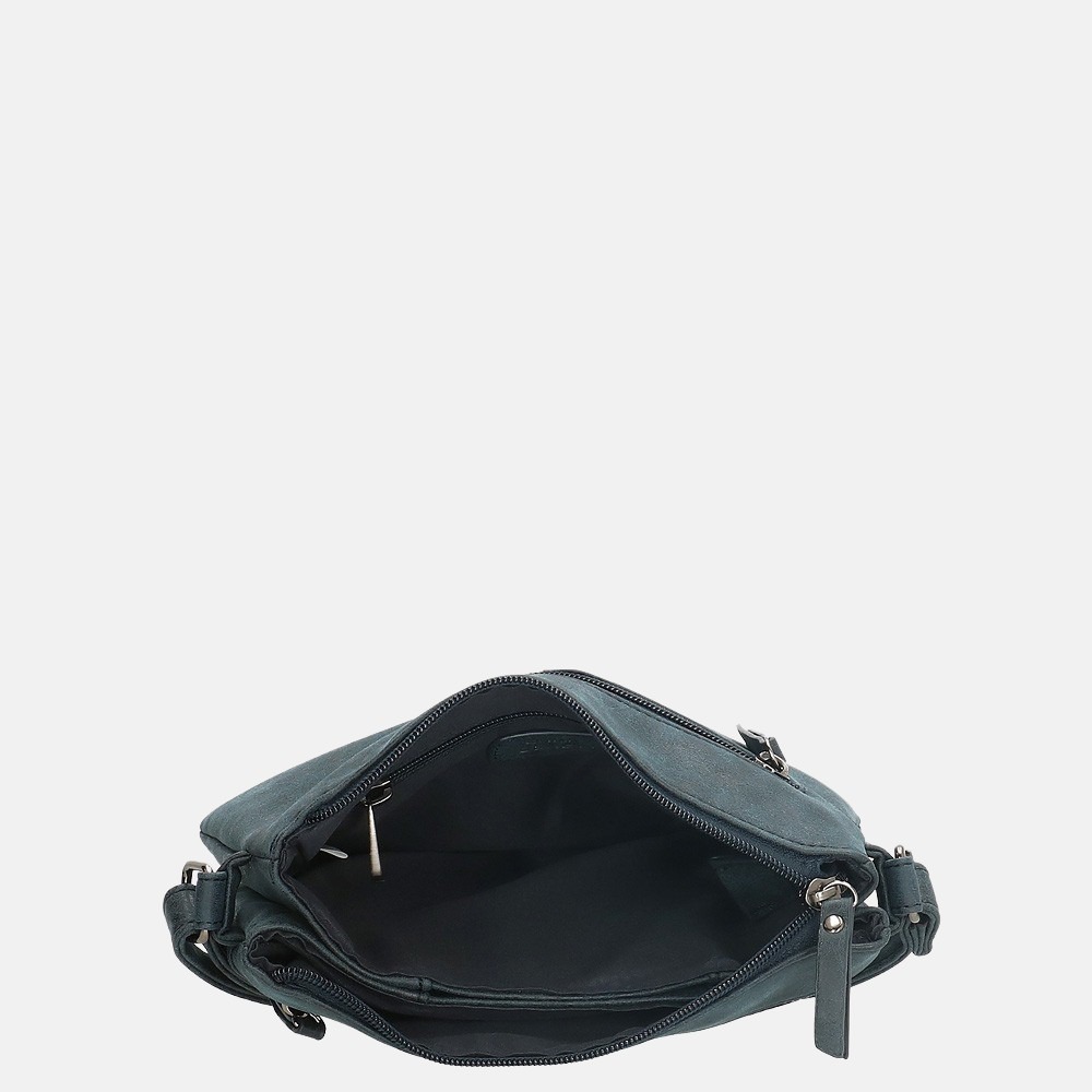 Enrico Benetti Nouméa crossbody tas blue bij Duifhuizen