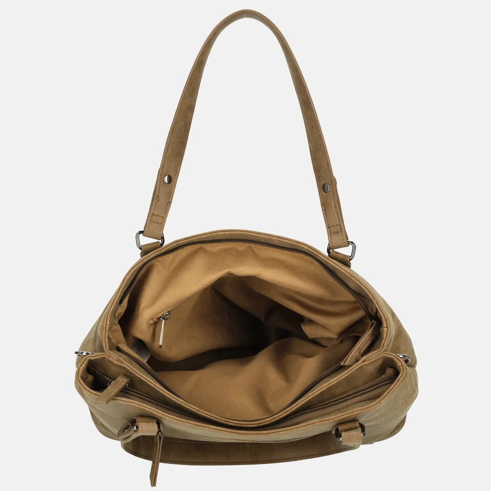Enrico Benetti Stacey shopper camel bij Duifhuizen