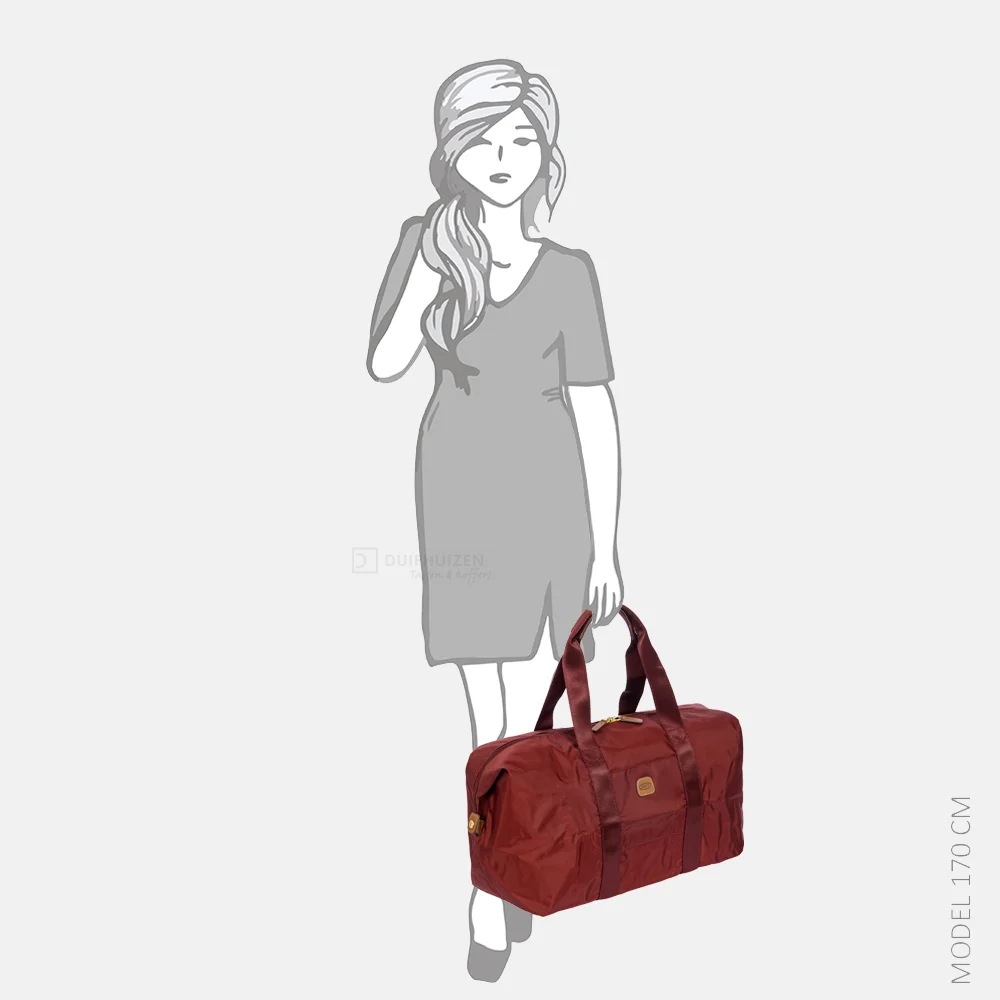 Bric's X-Bag Holdall weekendtas bordeaux bij Duifhuizen