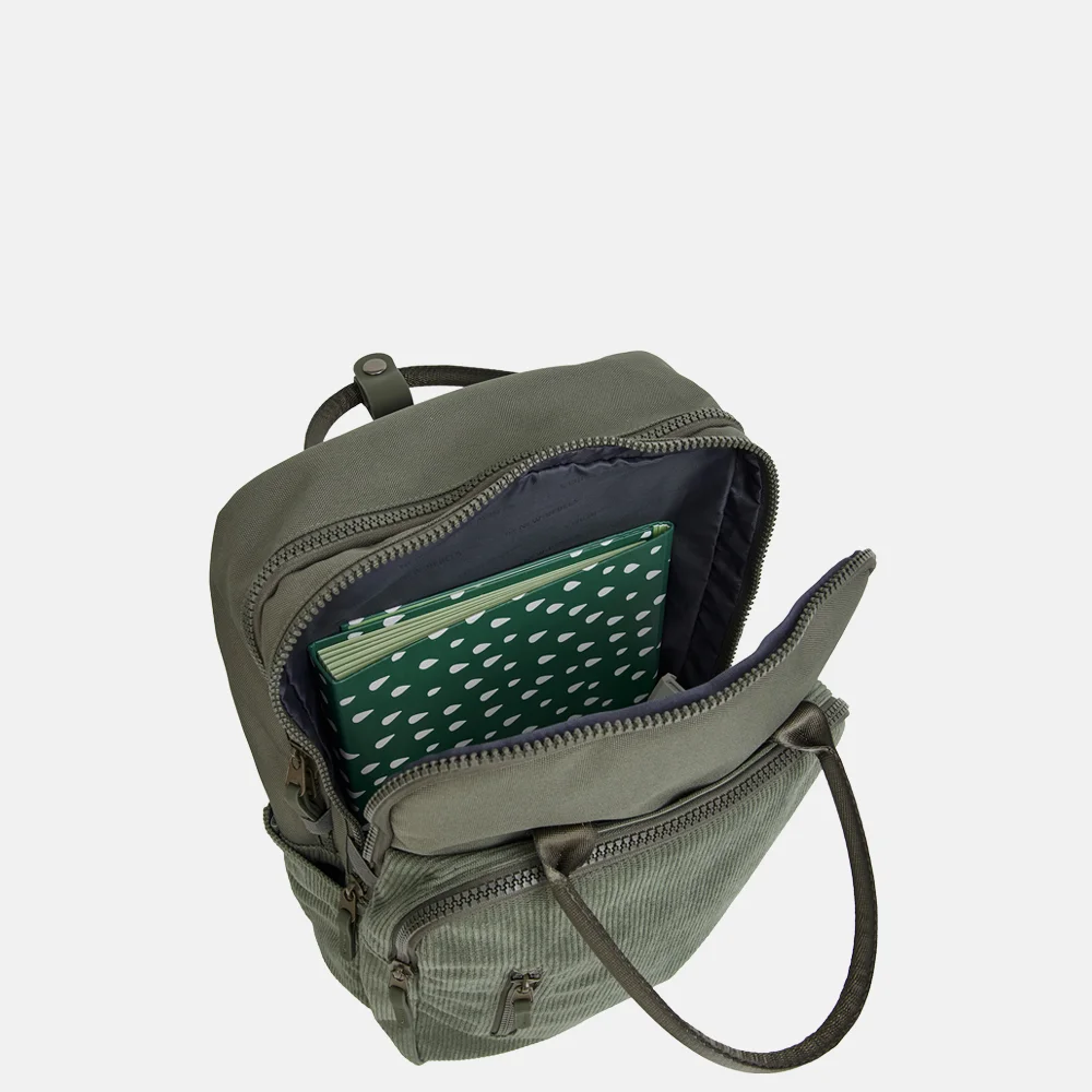 New Rebels Milwaukee rugzak ribby sage green bij Duifhuizen