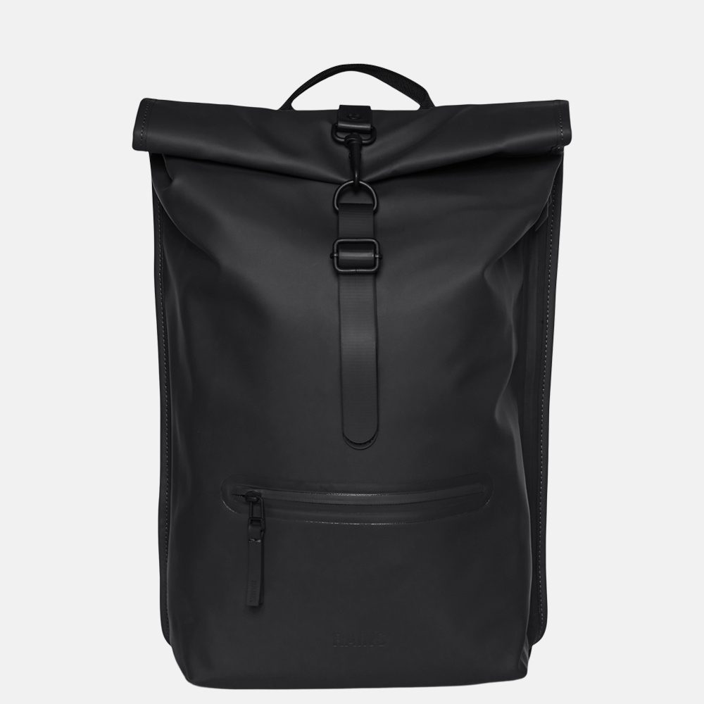 Rains Roll Top rugzak 16 inch black
