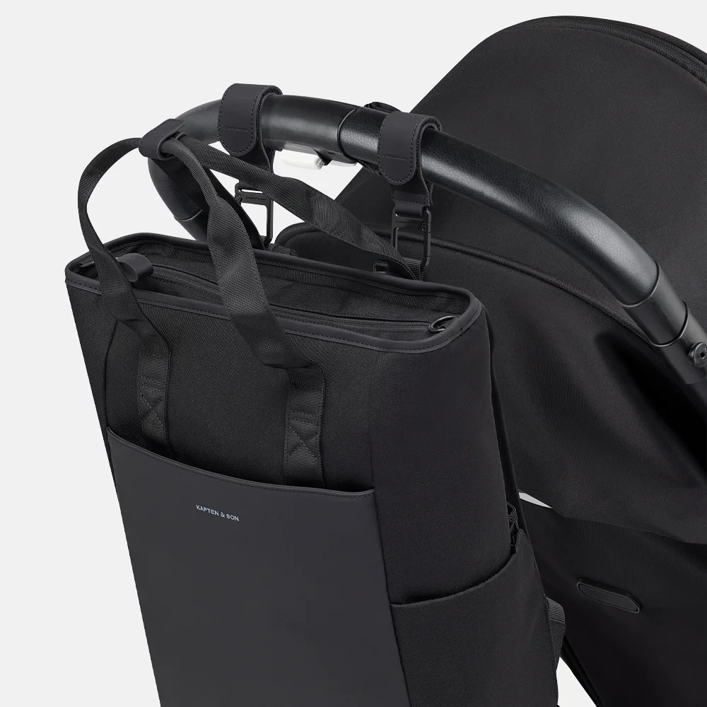 Kapten & Son Lindby Pro laptoprugzak all black bij Duifhuizen