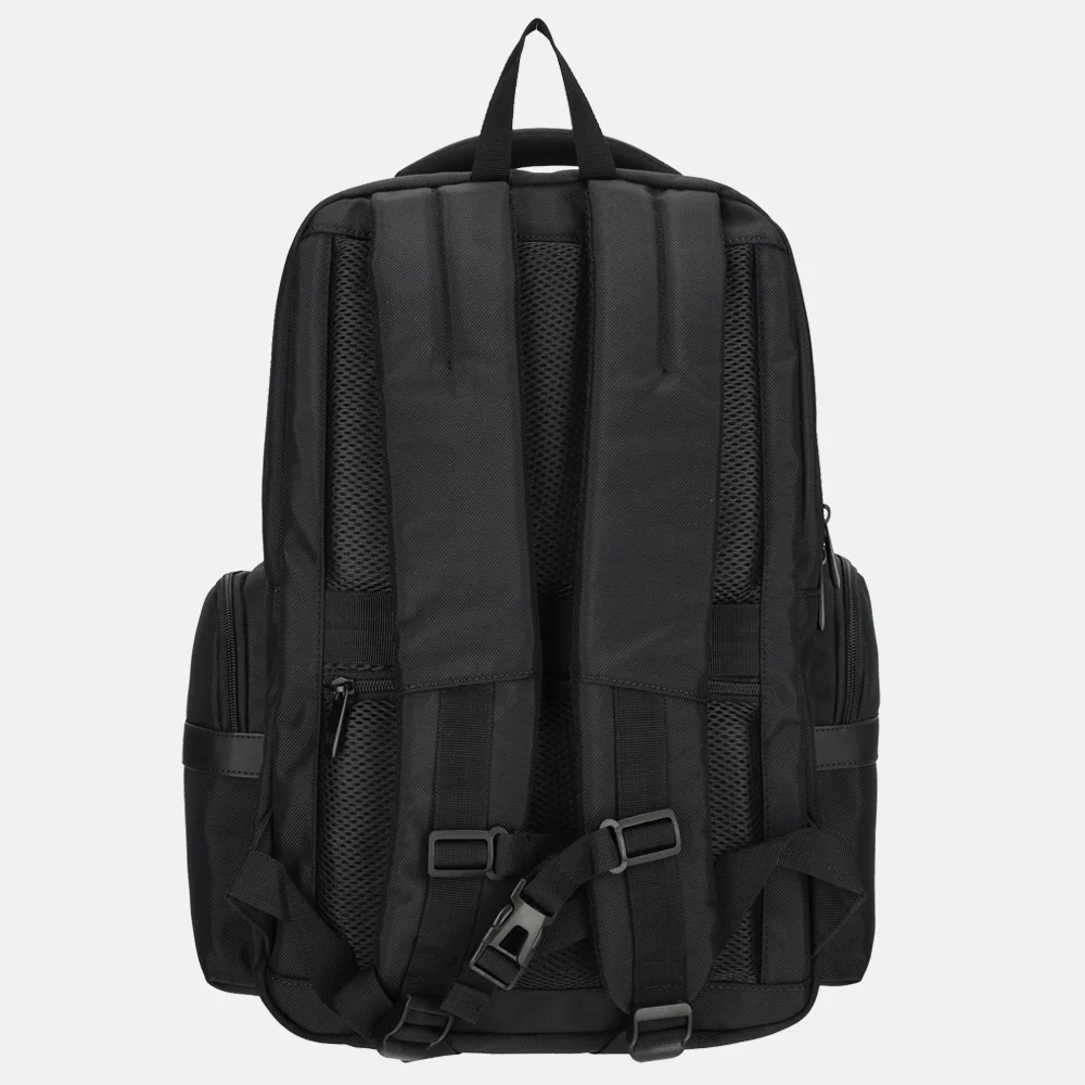 Enrico Benetti Salfort rugzak 15 inch zwart bij Duifhuizen